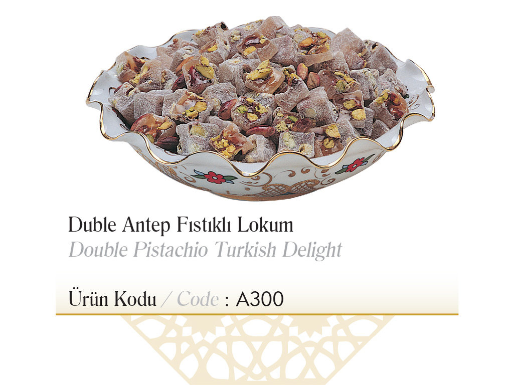 Duble A.Fıstıklı Lokum 5 Kg