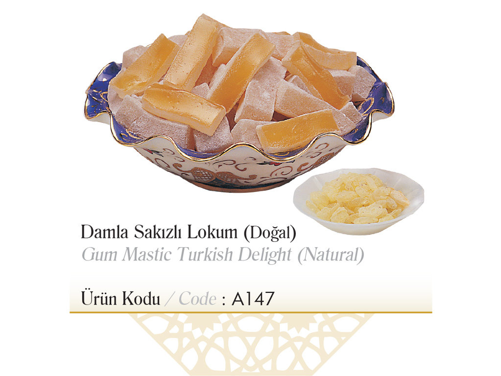 Damla Sakızlı Lokum 5 Kg