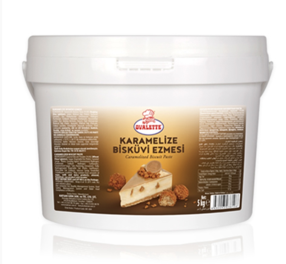 Ovalette Karamelize Bisküvi Ezmesi 5 Kg