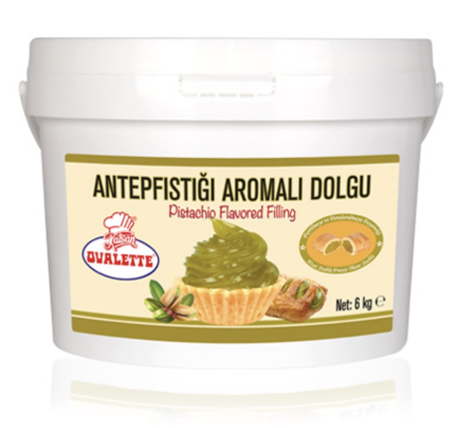 Ovalette Antepfıstığı Aromalı Dolgu 6 Kg