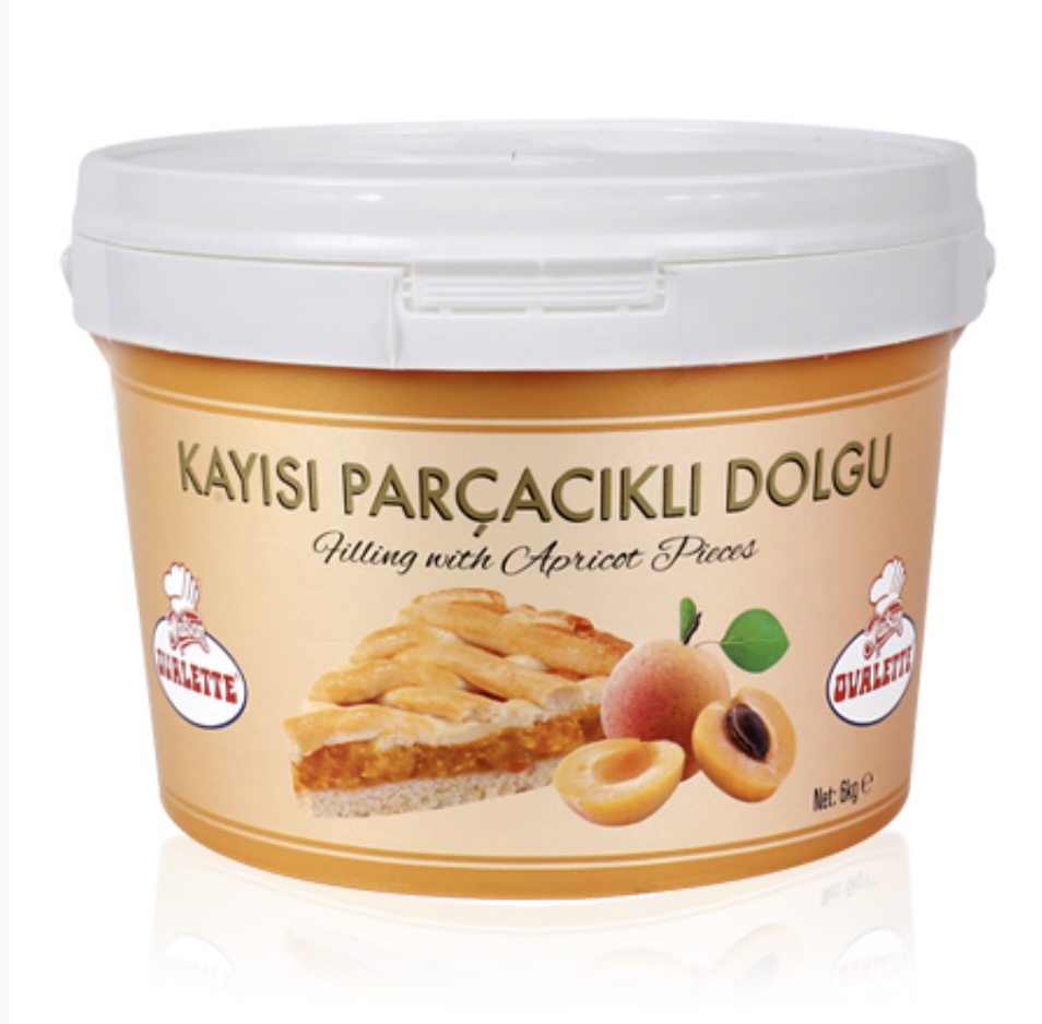Ovalette Kayısı Parçacıklı Dolgu 6 Kg