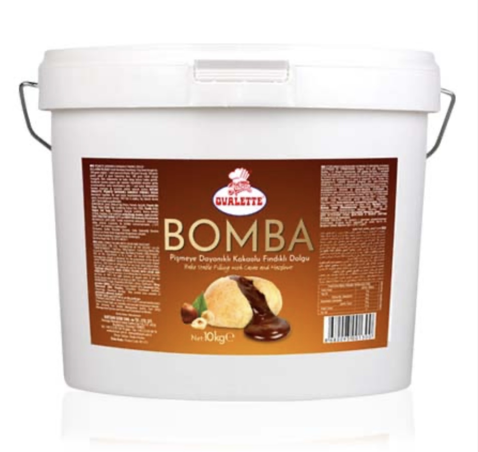 Ovalette Bomba Kakaolu Fındık Dolgu 10 Kg