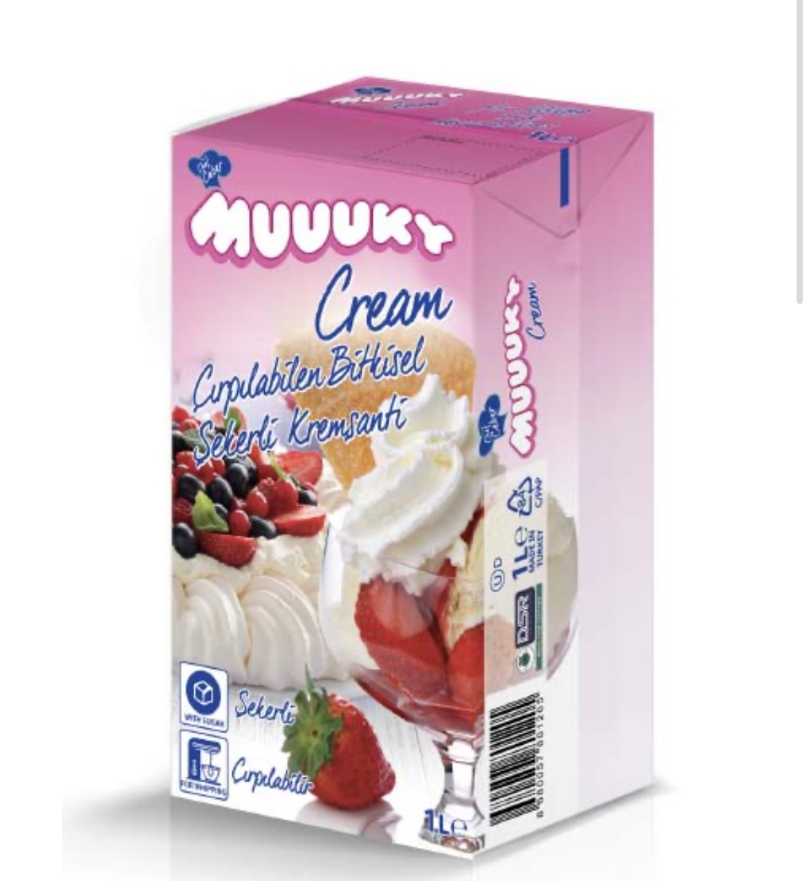 Muuuky Şekerli Sıvı Şanti 1 Litre