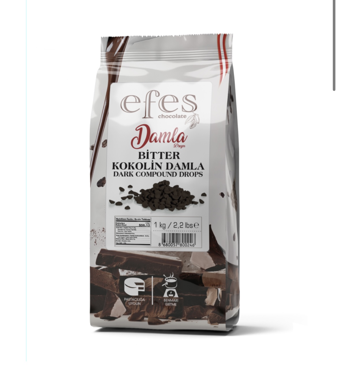 Efes Bitter Kokolin Damla Drop 1 Kg