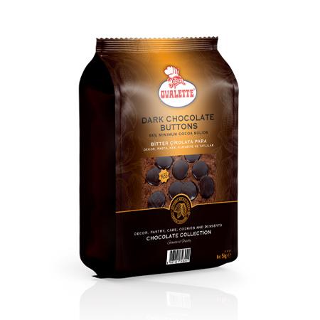 Ovalette Biiter Pul Kuvertür 5 Kg