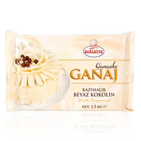 Ovalette Beyaz Ganaj 1,5 Kg