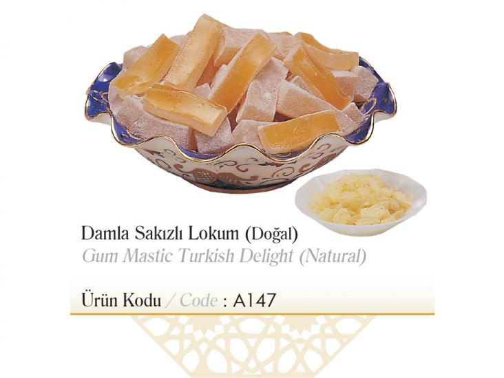 Damla Sakızlı Lokum 5 Kg