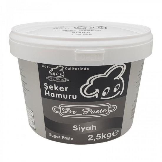 Dr.Paste Şeker Hamur Siyah 2,5 Kg