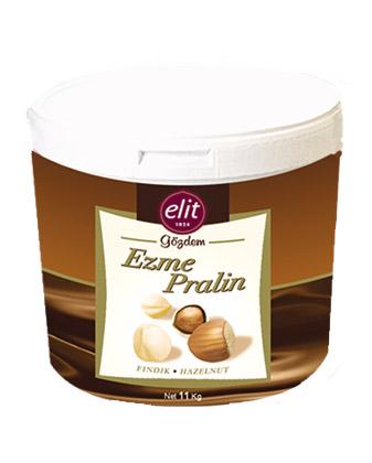 Elit Kakaolu Fındık Pralin (Bitter) 11 Kg