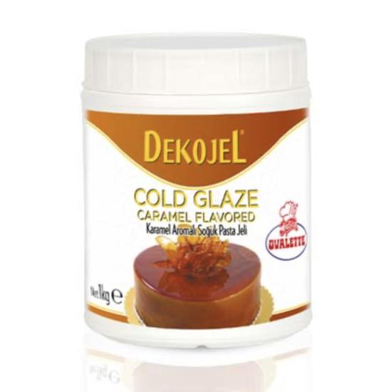 Ovalette Dekojel Karamel Aromalı Soğuk Pasta Jeli 1 Kg