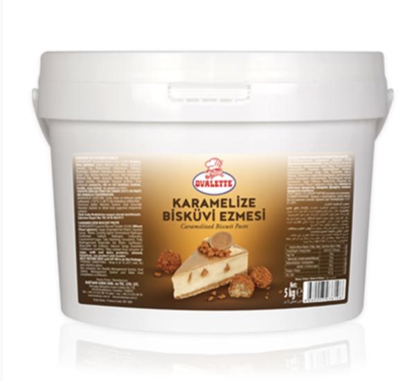 Ovalette Karamelize Bisküvi Ezmesi 5 Kg