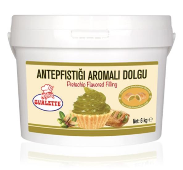 Ovalette Antepfıstığı Aromalı Dolgu 6 Kg