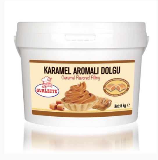 Ovalette Karamel Aromalı Dolgu 6 Kg