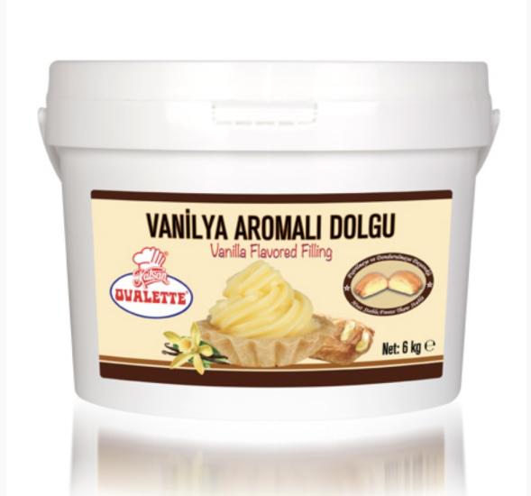 Ovalette Vanilya Aromalı Dolgu 6 Kg