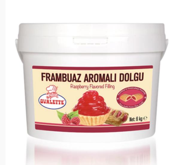 Ovalette Frambuaz Aromalı Dolgu 6 Kg