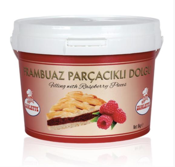Ovalette Frambuaz Parçacıklı Dolgu 6 Kg