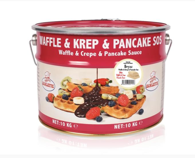 Ovalette Beyaz Waffle Sos 10 Kg