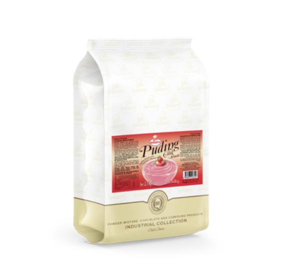 Ovalette Çilek Aromalı Puding Tozu 2,5 Kg