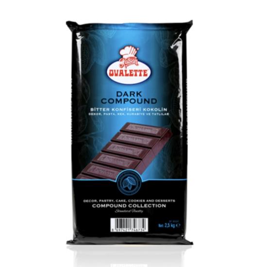 Ovalette Bitter Konfiseri Çikolata 2,5 Kg