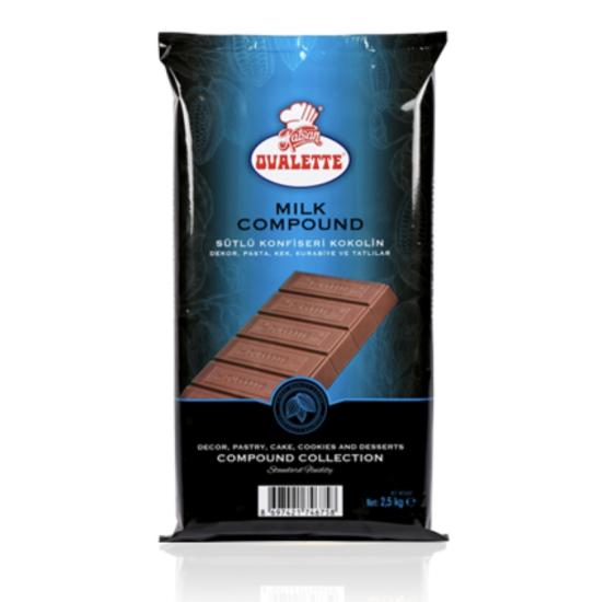 Ovalette Sütlü Konfiseri Çikolata 2,5 Kg