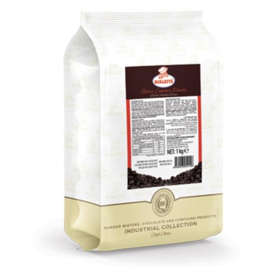 Ovalette Bitter Damla Çikolata 1 Kg