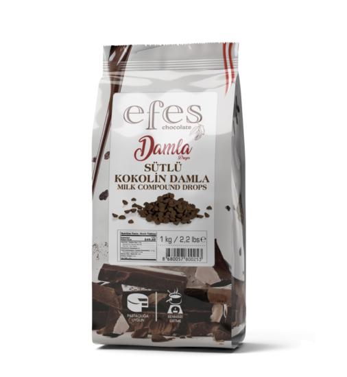 Efes Sütlü Kokolin Damla Drop 1 Kg