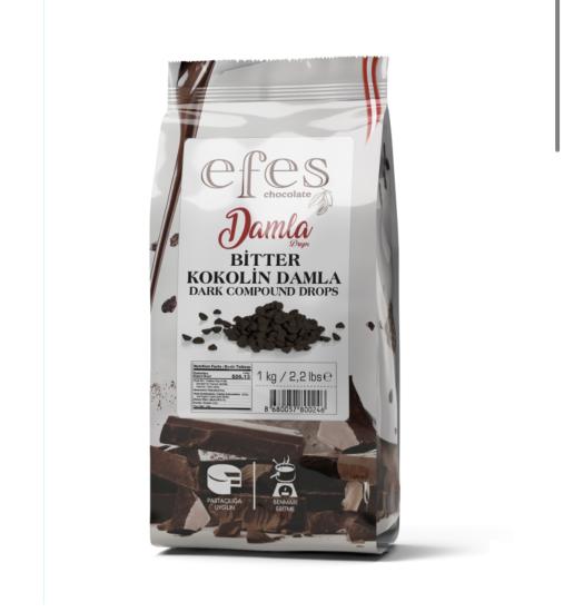 Efes Bitter Kokolin Damla Drop 1 Kg