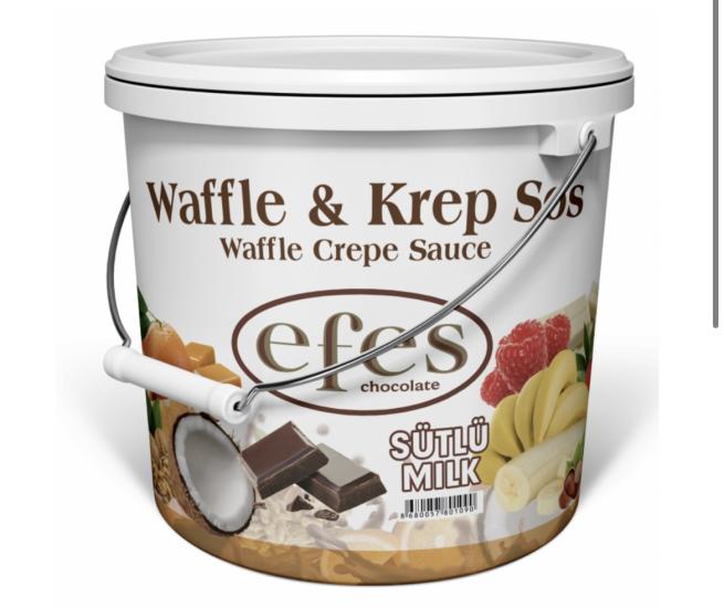 Efes Sütlü Waffle Sosu 10 Kg
