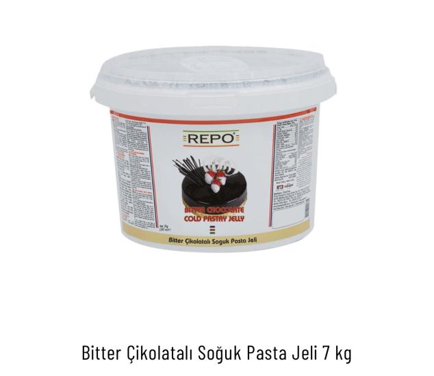 Repo Bitter Çikolatalı Soğuk Pasta Jeli 7 Kg