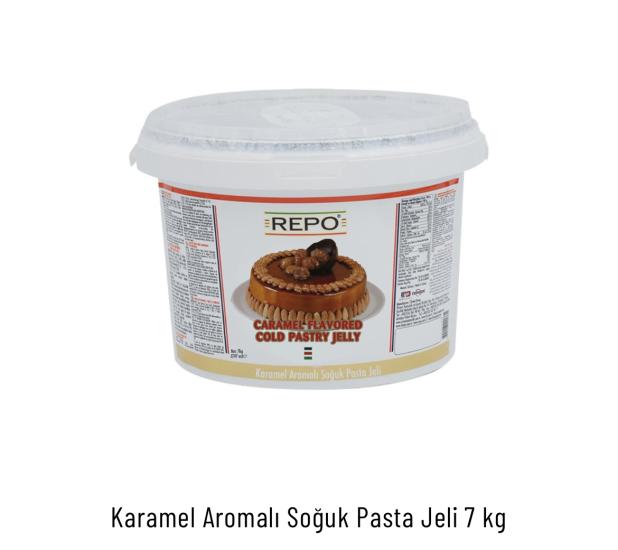 Repo Karamel Aromalı Soğuk Pasta Jeli 7 Kg