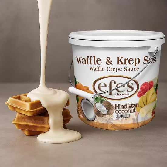 Efes Waffle Sos Hindistan Cevizi 10 Kg