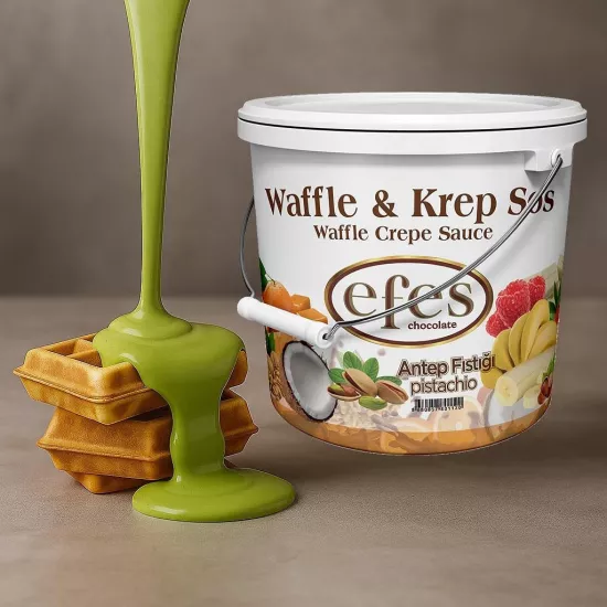 Efes Waffle Sos Antep Fıstık 10 Kg