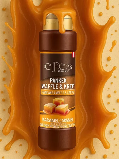 Efes Waffle Sos Karamel 800gr