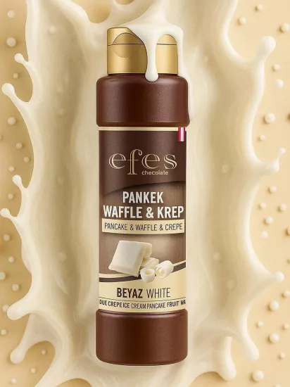 Efes Waffle Sos Beyaz 800gr