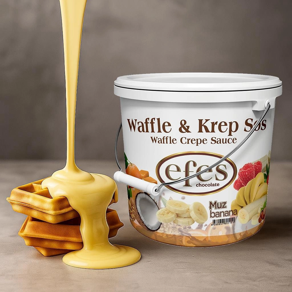 Efes Waffle Sos Muz 10 Kg