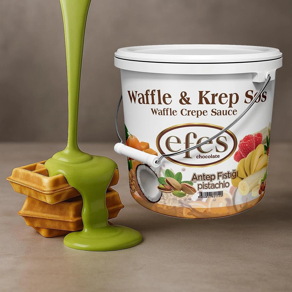 Efes Waffle Sos Antep Fıstık 10 Kg