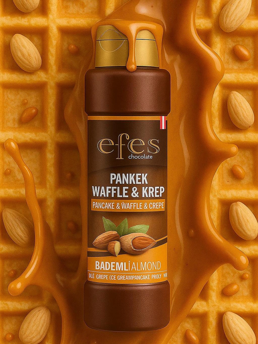 Efes Waffle Sos Badem 800gr