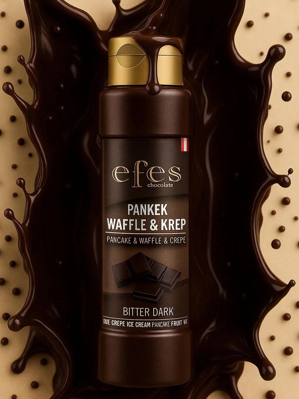 Efes Waffle Sos Bitter 800gr