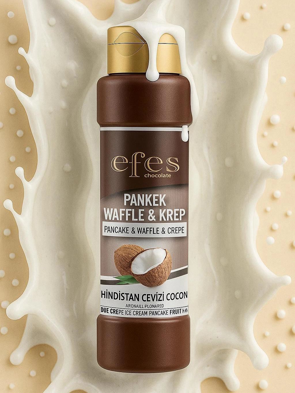 Efes Waffle Sos Hindistan Cevizi 800gr